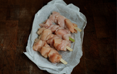 chicken kebab (seasoning optional)