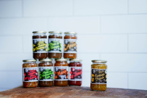 Otter Vale Curried Peach Chutney