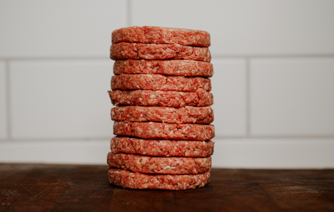 10 x 4oz Pork & Apple Burgers